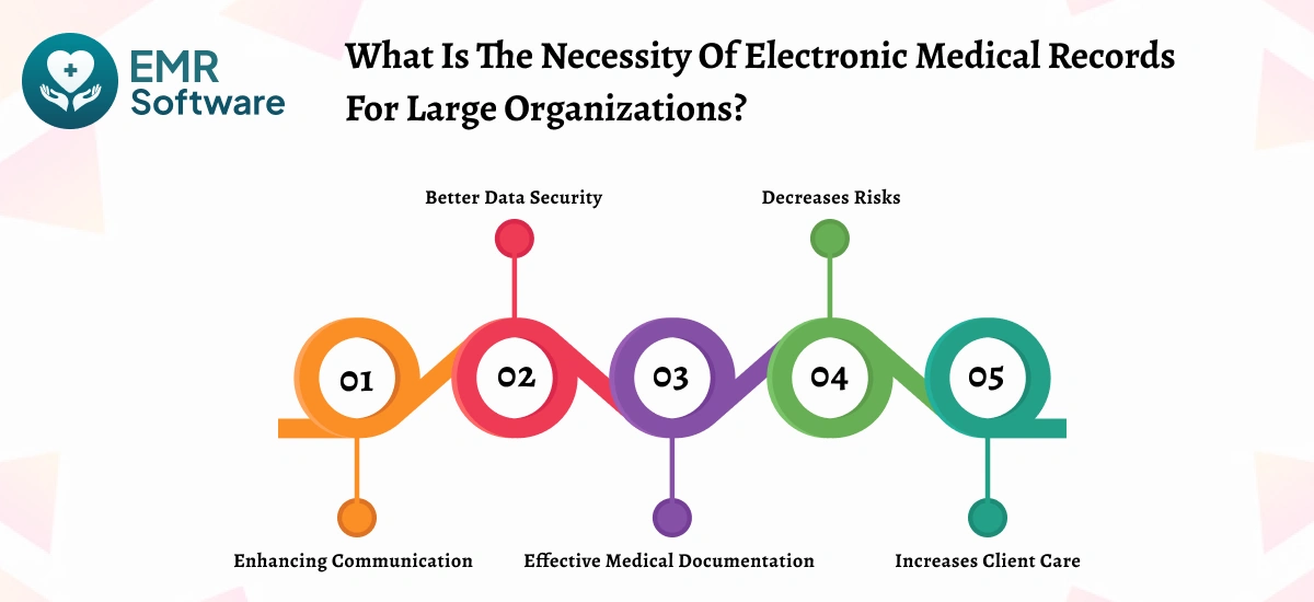 What Is The Necessity Of Electronic Medical Records For Large Organizations - Emrsoftware